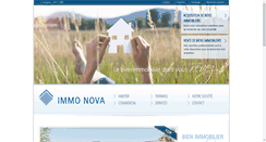 Desktop Screenshot of immonova.ch