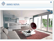 Tablet Screenshot of immonova.ch